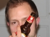 Auch das Bier ist gut